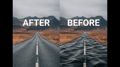 How To Create Wavy Effect In Photoshop ||| Photoshop Tutorial (Easy)