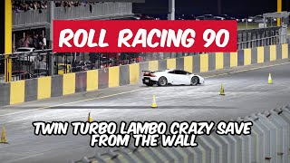 Roll Racing 90 - some of Sydney's fastest street cars racing on a no prep street style surface