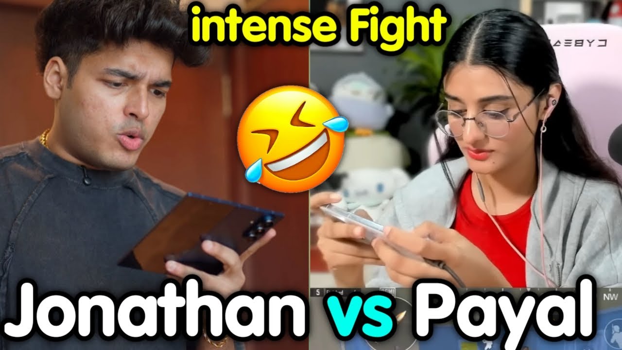 Jonathan vs Payal gaming full intense fight 🔥 Payal interview after defeated by Jonathan 😲