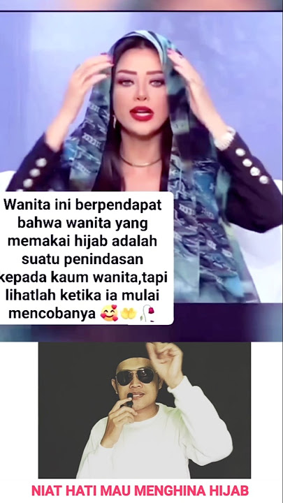 Niat Hati Mau Menghina Hijab #hijab #kerudung #jilbab #wanita #islam #kristen #islam #mualaf #viral