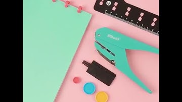 Creative Mushroom Hole Shape DIY Paper Cutter T-type Puncher Craft Machine Offices Stationery