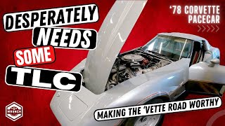 Is This '78 Corvette Pace Car Ready for the Road? | Brakes and Suspension Problems