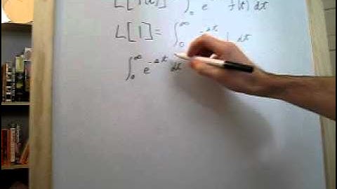 Intro to Laplace Transform - Part 1