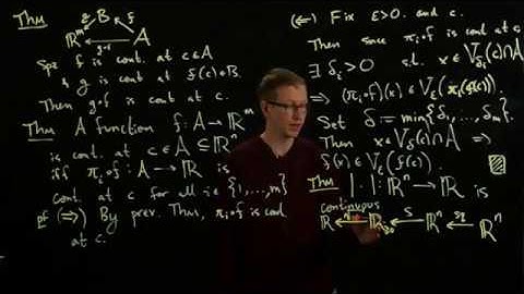 Analysis II Lecture 03 Part 4 continuity theorems