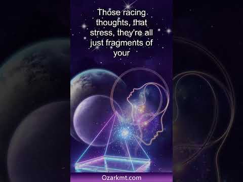 The soul splinters or fragments in order to experience the physical body.