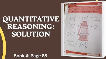 Quantitative Reasoning Solutions for Primary|Lantern Steps Quantitative Reasoning Examples Book 4