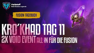 Raid: Shadow Legends - 2x Void Event - All in für Niamhe und die Krokhad Fusion