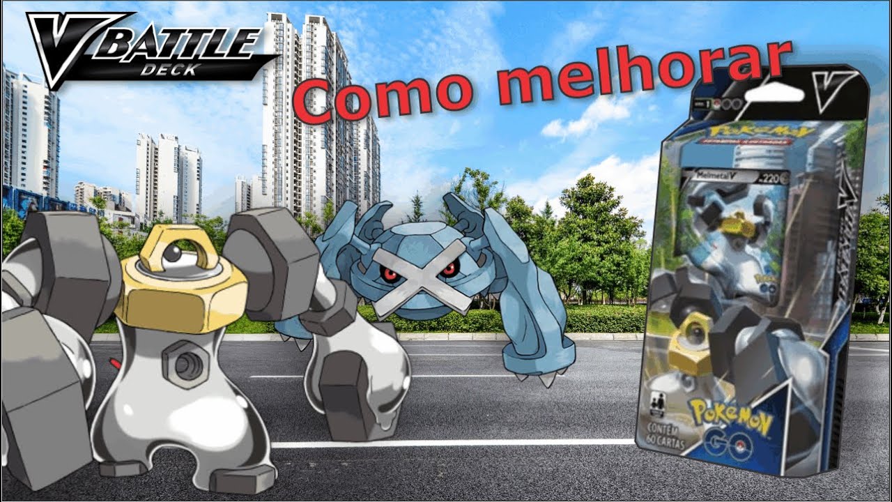 ABRINDO DECK DO MEWTWO V e MELMETAL! BARALHO BATALHA V