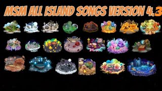 MSM All Island Songs | Version 4.3 | My Singing Monsters