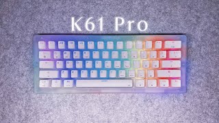 Cheap Keyboard - Crazy RGB GamaKay K61 Pro Sound Test (Gasket Mount, 2.4G, Bluetooth)
