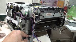 Ремонт лазерного принтера HP - соленоид