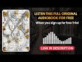 A Kingdom of Flesh and Fire (Blood and Ash Book 2) [ Full Audiobook Free ]