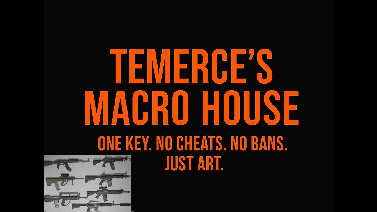 CS GO 2 Rifles Recoil Macros "not script" Logitech