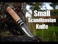 Knife making - Small Forged Scandinavian Knife