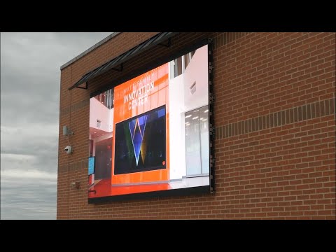 Planar Outdoor LED Video Wall Brings Dynamic Feature to Clemson University Rooftop Terrace