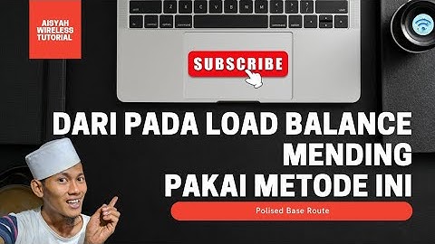 PISAH TRAFIK WA DAN YOUTUBE KE SALAH 1 ISP || POLISED BASE ROUTE