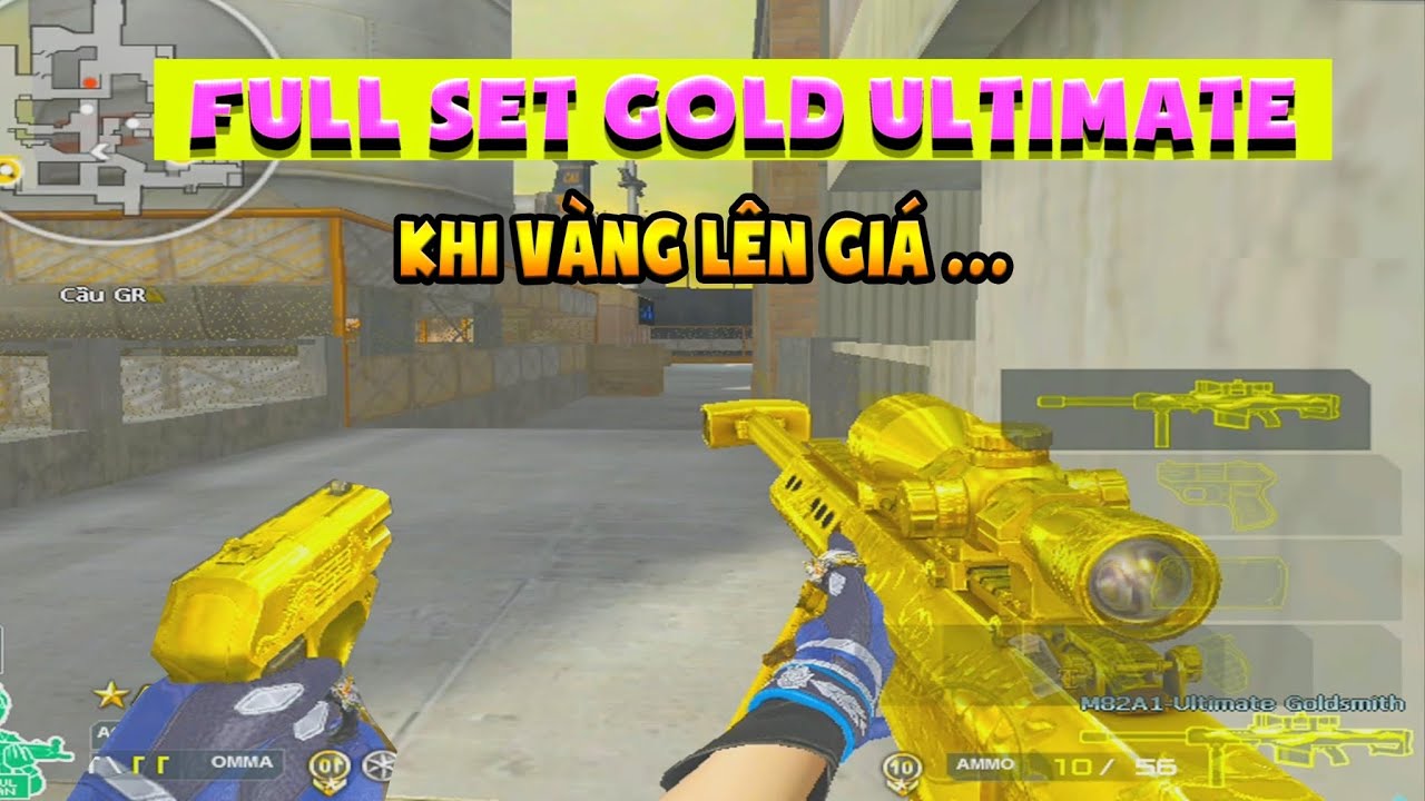 ► Full set gold ultimate - Khi vàng lên giá 