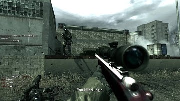 COD4 Spree :) (Quickscoping - PC)
