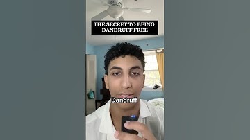 HOW TO GET RID OF DANDRUFF? #hair#dandruff