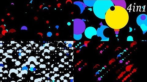 Color Bulb - VJ Loop Pack (4in1) | Motion Graphics - Videohive template