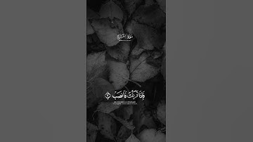 آيات من سورة الشرح-اسلام صبحي #اكسبلور #duet #قرآن #راحة_نفسية #اسلام#islam ترند #explore #edit