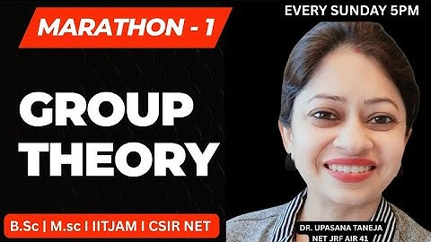 Complete Group Theory Marathon 🔥 Concepts + MCQs + Tricks | B.Sc / M.Sc / NET / IIT JAM
