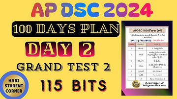 Apdsc grand test 2 | day 2 schedule #apdsc2024
