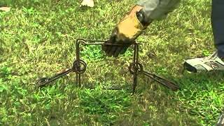 How to safely set and operate a conibear trap