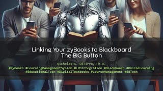 Linking Your zyBook to Blackboard, The BIG Button
