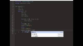 A. Indirect Sort codeforce solution || CodeTON Round 3 (Div. 1 + Div. 2, Rated, Prizes!) Profile
