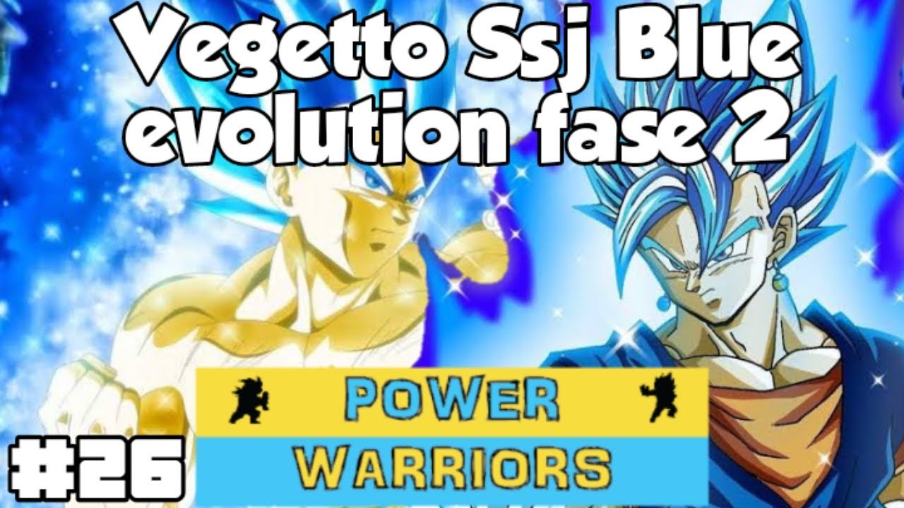 Power Warriors v14.0,Vegetto Ssj Blue evolution fase 2+mais nova intro. Parte 26