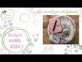 Enveloppes Budgétaires. Budget Avril