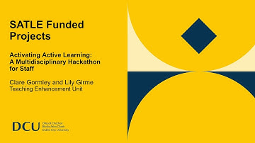 SATLE Funded Project: Clare Gormley and Lily Girme - Activating Active Learning