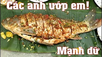 Thử thách lần đầu nướng cá chép bằng củi lửa: Vlog 1 Chiều Quê