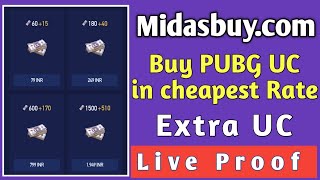 Cheapest Way to Buy UC in PUBG Mobile Midasbuy for Cheap UC | Tech GuruJi screenshot 4