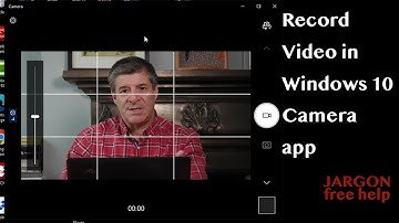Recording Video with Windows 10 Using the Camera App