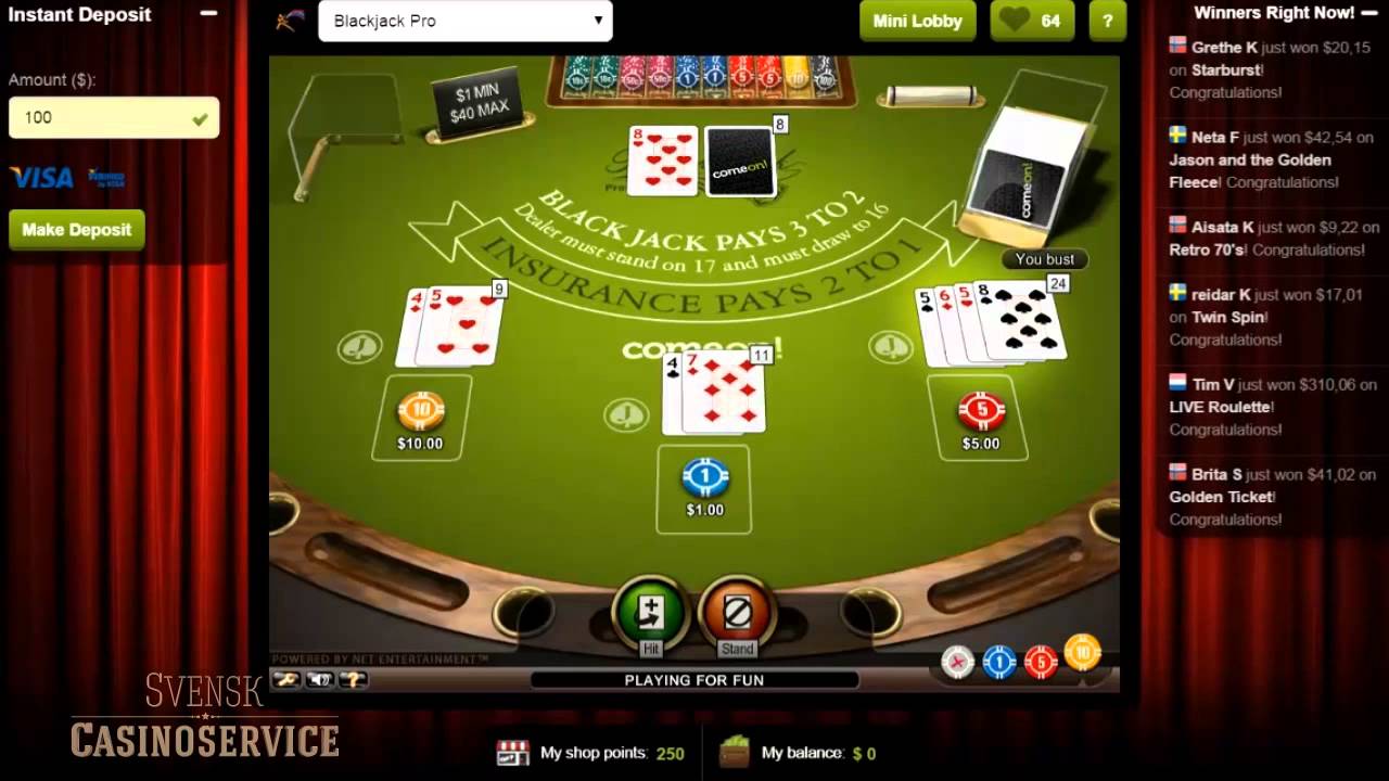 ComeOn Casino Presentation - YouTube