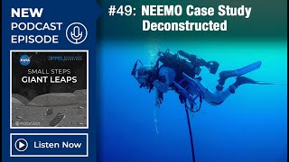 Nasa’s bill todd and joyce abbey retired astronaut nicole stott
discuss neemo a new case study they developed about the unique
undersea analog.full e...