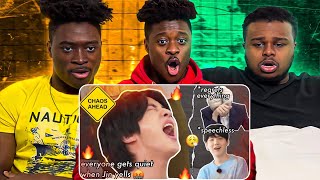 Jin being so done with BTS & scolding them for 14min straight reaction!