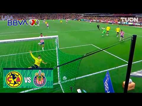 CHIVAS HITS THE POST! América 2-2 Chivas | Liga MX - Matchday 9 Apertura 2026 | TUDN