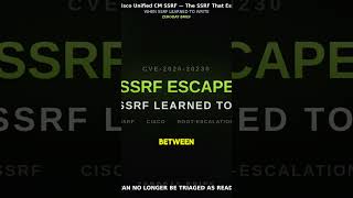 Update Your SSRF Threat Model 🫥