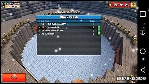 Heavy weapons in blocks crash!! pixel Guns 3D