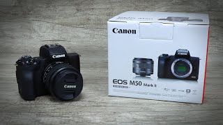 Unboxing Canon EOS M50 Mark ii