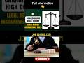 Chandigarh High Court Legal Reader Recruitment 2025 | Eligibility, Salary & Apply Process ⚖️
