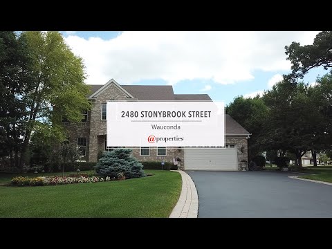 2480 Stonybrook Street, Wauconda, IL home video tour