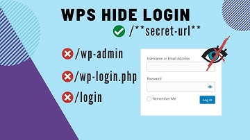 How to Change Wordpress LOGIN URL // WPS Hide Login