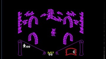 Knight Lore - Commodore 64 - MAME MESSUI64 v0.171 emulator