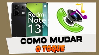 Como Mudar o Toque de Chamada do Xiaomi Redmi Note 13 screenshot 2