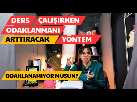 Ders Çalışırken Odaklanma
