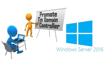Microsoft Windows 2016 Server Lesson #5 - How to Promote our Server to a DC (Domain Controller)